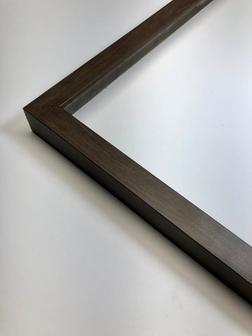 Dark Walnut Wood Frame